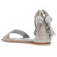 OCA LOCA nubuck leather sandal for girls GRIS