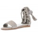 OCA LOCA nubuck leather sandal for girls GRIS