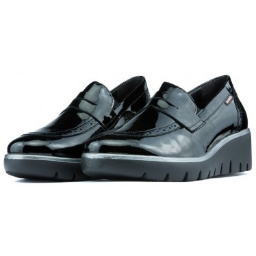 Loafers Mephisto Mobils Salika Vernicalf BLACK