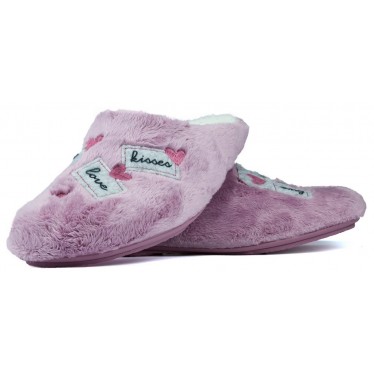 Slippers of house VULLADI MONTBLANC MAKEUP HELLO ROSA