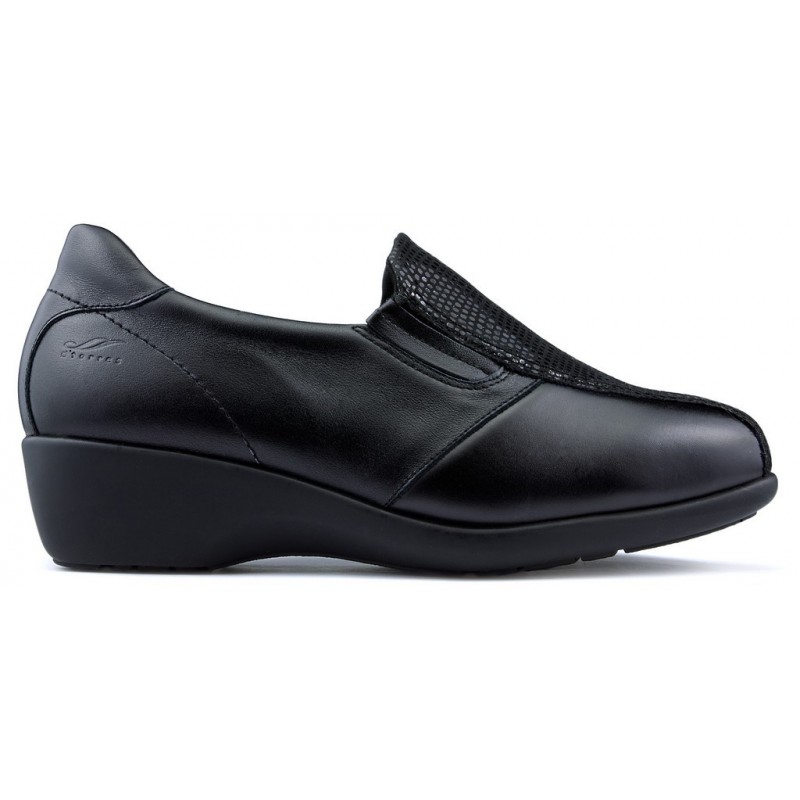 Loafers DTORRES TURIN SPECIAL WIDTH NEGRO