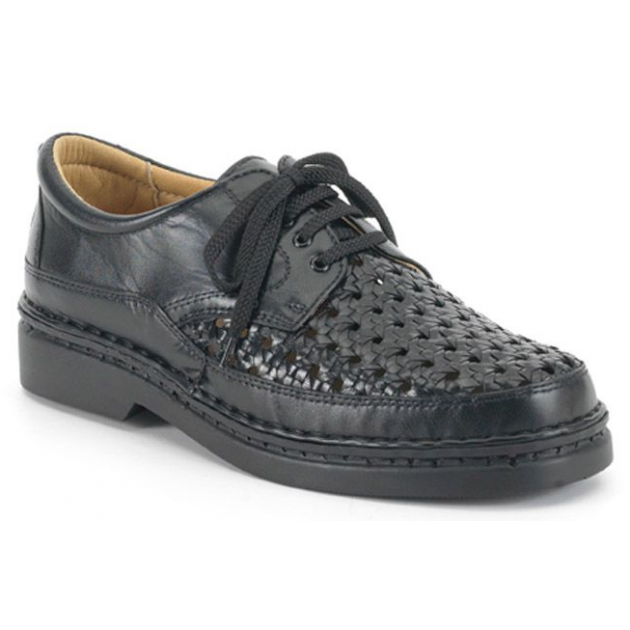 CALZAMEDI comfortable shoes with Velcro sewn by hand NEGRO CALZAMEDI comfortable shoes with Velcro sewn by hand NEGRO