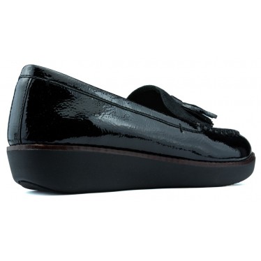 MOCASINES FITFLOP PAIGE FAUX PONY BLACK