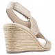 SANDALS WITH CLARKS WEDGE LAFLEY ROSEN SAND