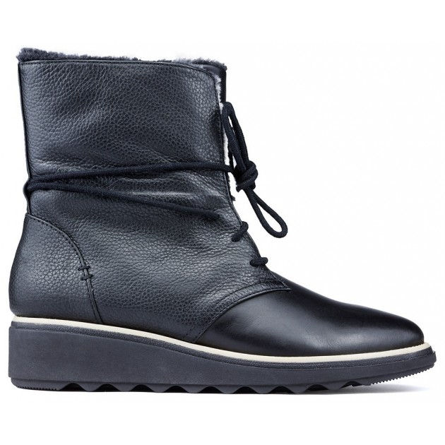 CLARKS SHARON PEARL ankle boots BLACK CLARKS SHARON PEARL ankle boots BLACK