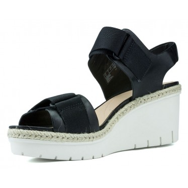 CLARKS SANDALS PALM SHINE0 13285 BLACK LEATHER