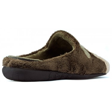 House slippers VULLADI MONTBLANC DOG MARRON