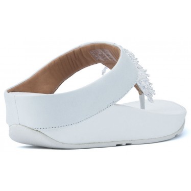 SANDALIAS FITFLOP RUMBA TOETHONG K26 WHITE