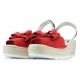 SANDALS WITH WEDGE ARANTXA SERRAJE YUTE ROJO