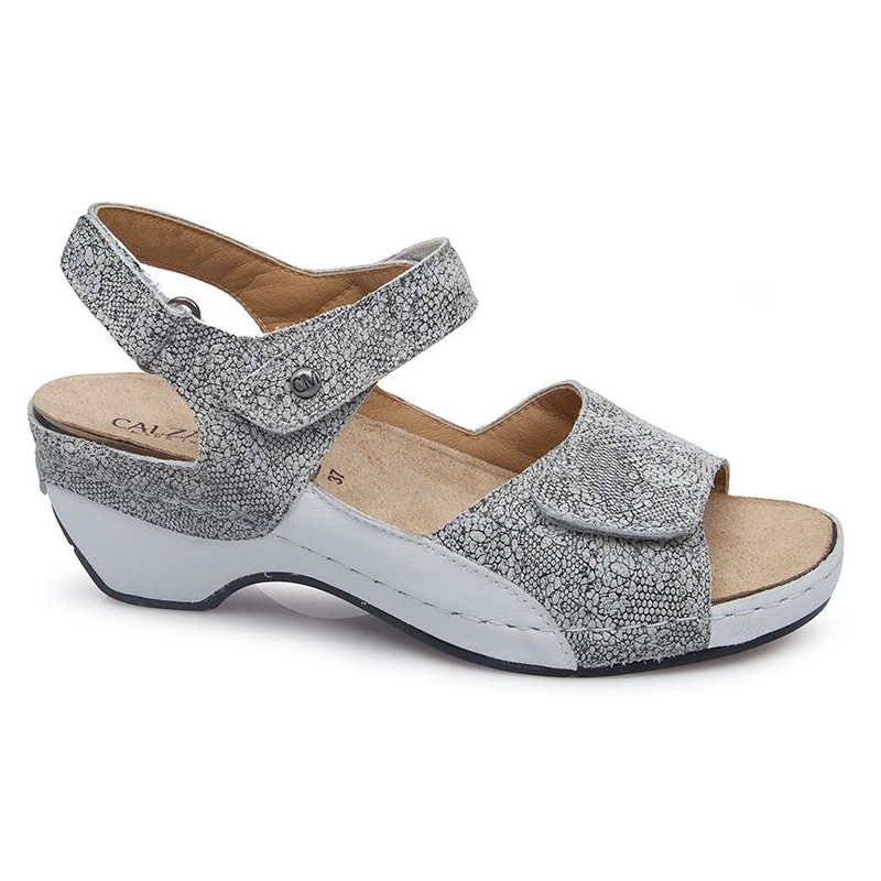 SANDALIAS CALZAMEDI GLAM 0656 GRIS