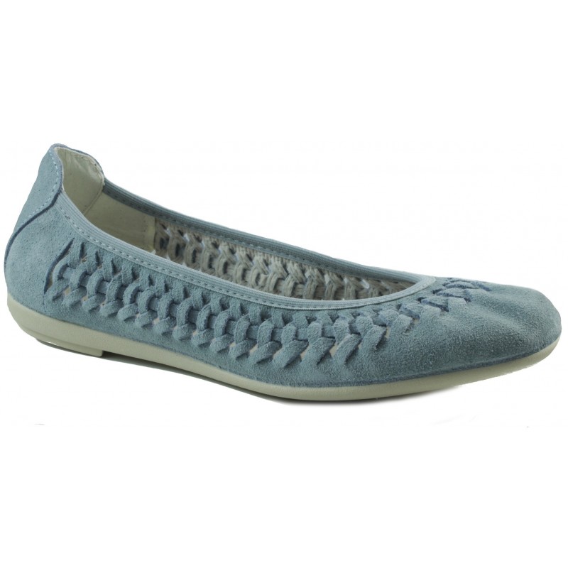 VULLADI COMFORTABLE SPLIT LEATHER SHOES 2410 CELESTE