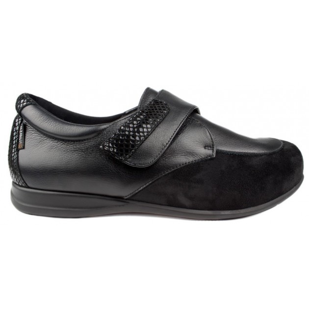 SHOES CALZAMEDI VELCRO BRILLANTES W NEGRO