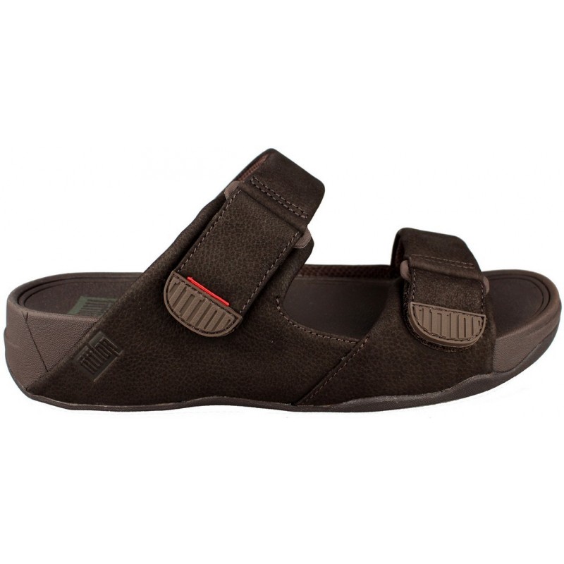 FITFLOP GOGH MOC SANDALS CHOCOLATE