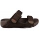 FITFLOP GOGH MOC SANDALS CHOCOLATE