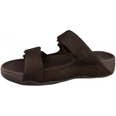 FITFLOP GOGH MOC SANDALS CHOCOLATE