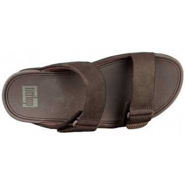 FITFLOP GOGH MOC SANDALS CHOCOLATE