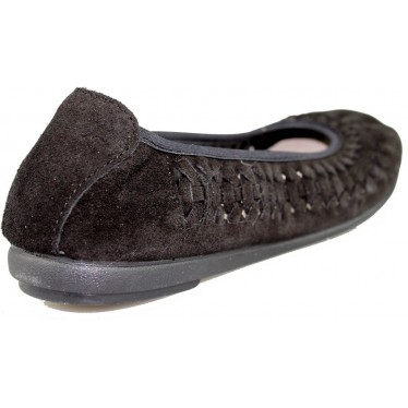 VULLADI COMFORTABLE SPLIT LEATHER SHOES 2410 NEGRO