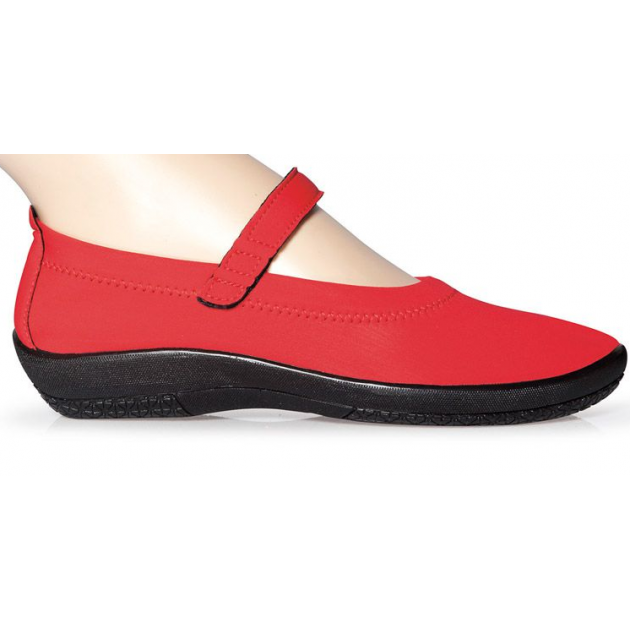 MANOLETINAS CALZAMEDI WITH VELCRO W ROJO