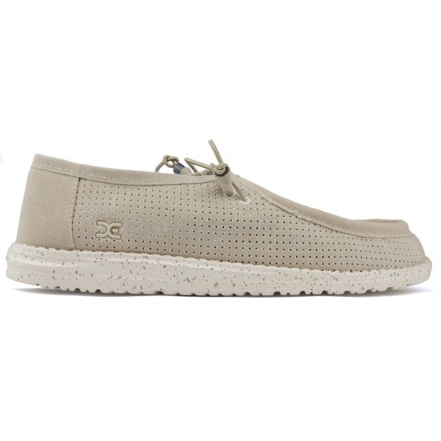 DUDE WALLY PERFORATED BROWN DUDE WALLY PERFORATED BROWN