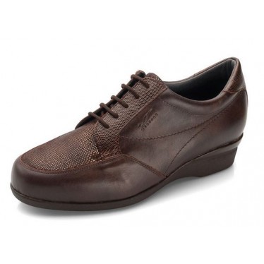 DANCING SHOES MILAN DIABCARE WIDE CORD W MARRON_E2