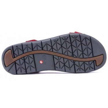 CLARKS SANDALS UNSTRUCTURED A HAYWOOD RED LEATHER