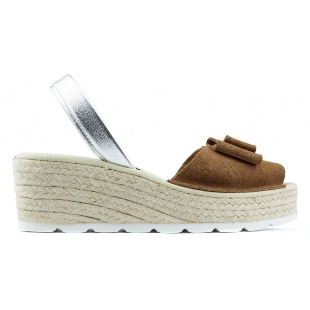 SANDALS WITH WEDGE ARANTXA SERRAJE YUTE CAMELLO SANDALS WITH WEDGE ARANTXA SERRAJE YUTE CAMELLO
