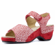 SANDALIAS CALZAMEDI GLAM 0656 RED