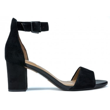 CLARKS DEVA MAE 8967 SANDALS BLACK SUEDE
