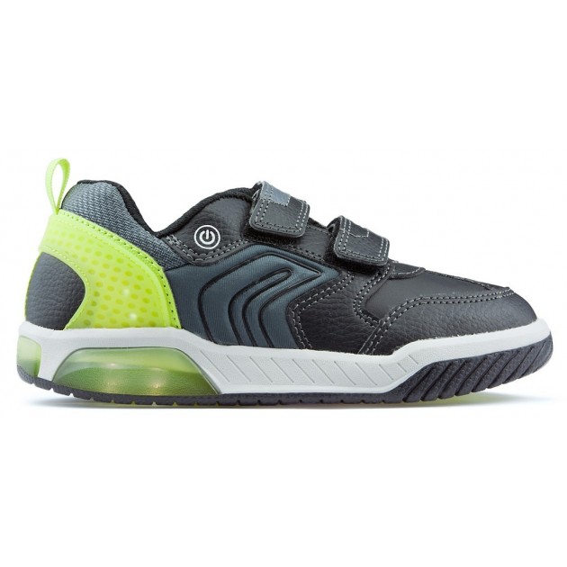 GEOX INEK BD lights shoes BLACK_LIME GEOX INEK BD lights shoes BLACK_LIME