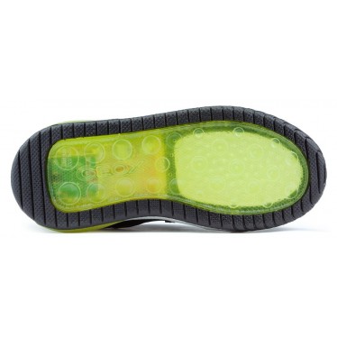 GEOX INEK BD lights shoes BLACK_LIME