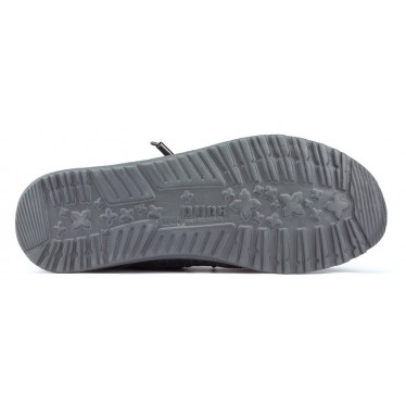 DUDE WALLY M Shoes SUEDE_CARBON