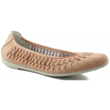 VULLADI COMFORTABLE SPLIT LEATHER SHOES 2410 CORAL