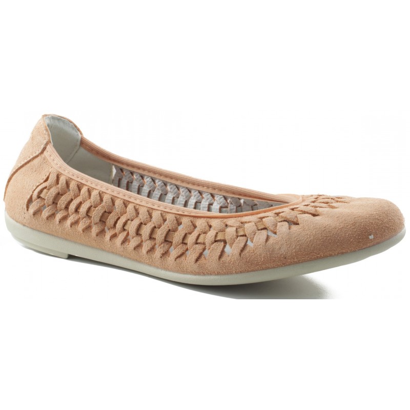 VULLADI COMFORTABLE SPLIT LEATHER SHOES 2410 CORAL