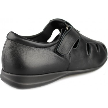 CALZAMEDI wide unisex sandal 15 NEGRO