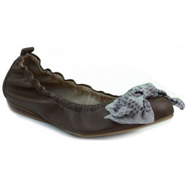 Rp wedge ballerina Vienty MARRON