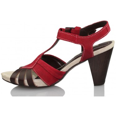 MARTINELLI heel sandal  ROJO