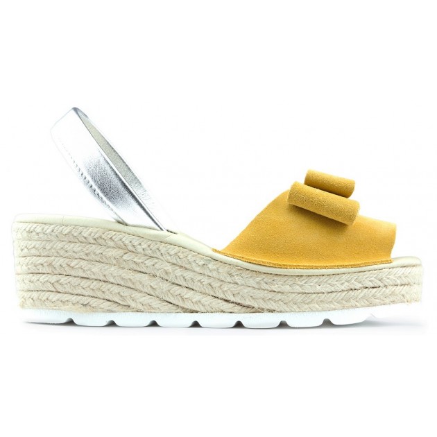 SANDALS WITH WEDGE ARANTXA SERRAJE YUTE CEREAL SANDALS WITH WEDGE ARANTXA SERRAJE YUTE CEREAL