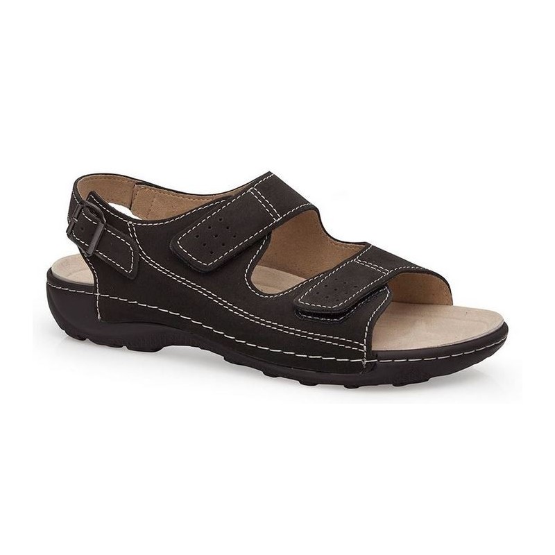 CALZAMEDI BECHAMP SANDALS NEGRO