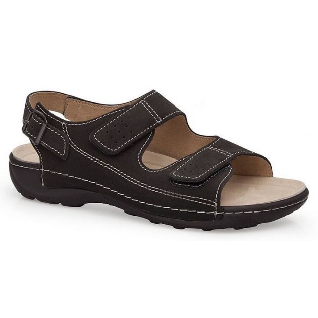 CALZAMEDI BECHAMP SANDALS NEGRO