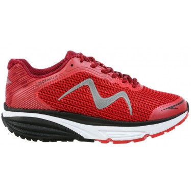 MEN'S MBT COLORADO X RUNNING SHOES RED_MARS