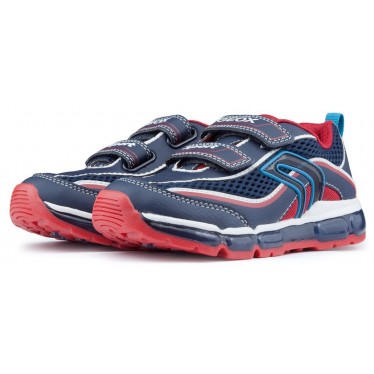 GEOX ANDROID lights child shoes NAVY_RED