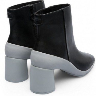 CAMPER UPRIGHT ANKLE BOOTS K400371 NEGRO_BLANCO