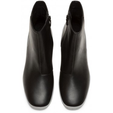 CAMPER UPRIGHT ANKLE BOOTS K400371 NEGRO_BLANCO