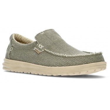 DUDE MIKKA BRAIDED SHOES ARMY_GREEN