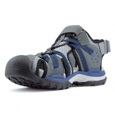 GEOX BOREALIS PR DBK SANDALS GREY_NAVY