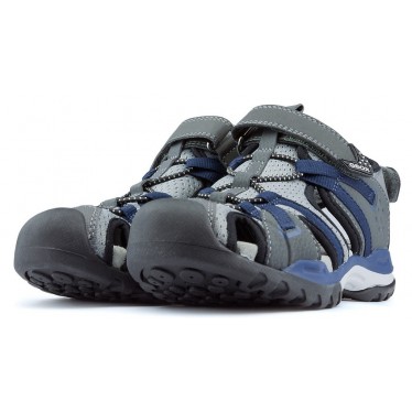 GEOX BOREALIS PR DBK SANDALS GREY_NAVY