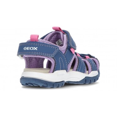 SANDAL GEOX J BOREALIS J250WA NAVY