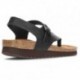 SANDALS INTERBIOS CHICAGO 7162-C NEGRO