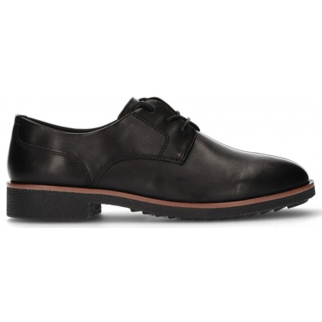 CLARKS GRIFFIN LANE SHOES BLACK CLARKS GRIFFIN LANE SHOES BLACK