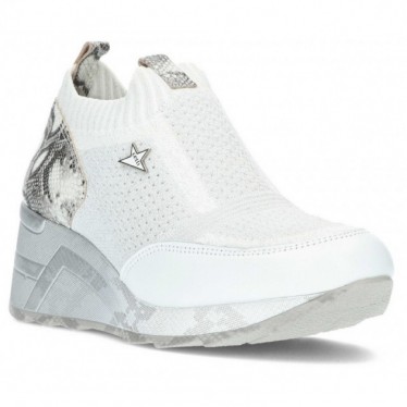 SNEAKERS CETTI KNITTING C-1190 BLANCO